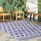 Nuloom Fae Geometric Machine Washable Indoor/Outdoor Area Rug 8ft BIFR02A-S808 - alternate 1
